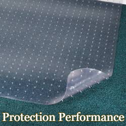 office carpet protection performance