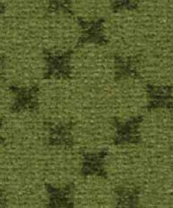 green patterned carpet
